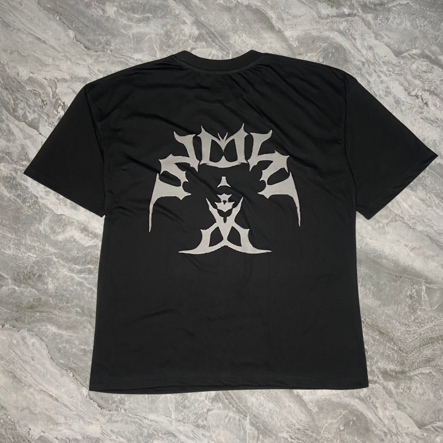 NOIR VOID (BLACK DROP-SHOULDER)