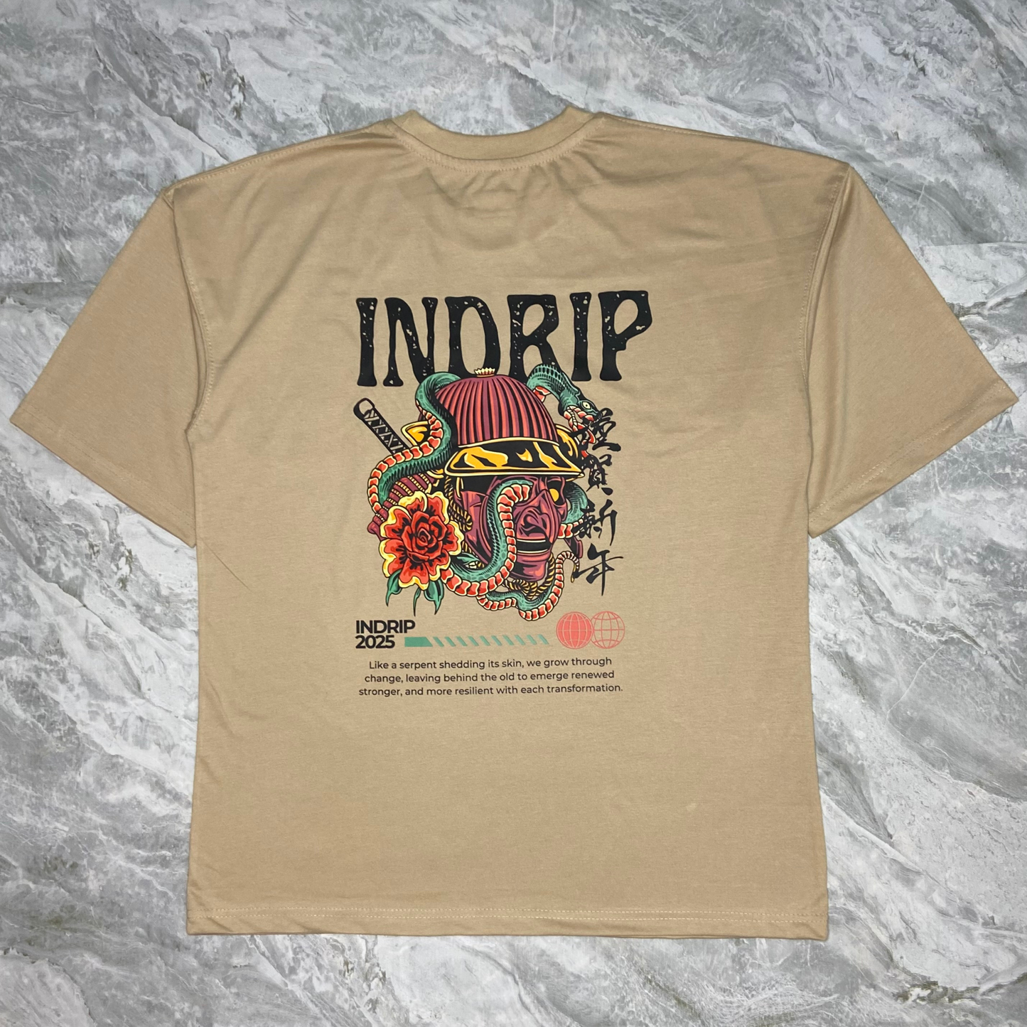 SKINDUST (BEIGE DROP-SHOULDER)