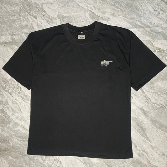 NOIR VOID (BLACK DROP-SHOULDER)